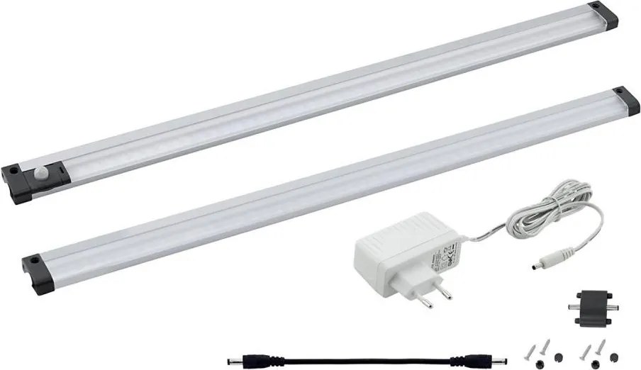 Eglo 94692 - ZESTAW 2x opraw LED do szafy z czujnikiem VENDRES 2xLED/5,5W/230V