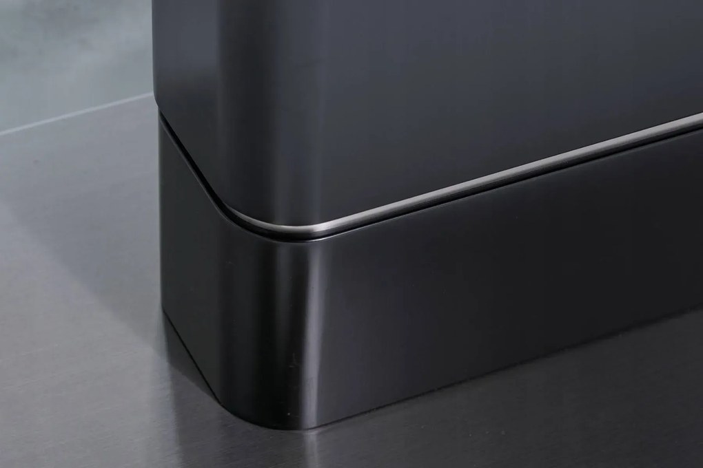 STÓŁ PALLAS CERAMIC SZARY EFEKT MARMURU/CZARNY MAT 160(210)x90 SIGNAL