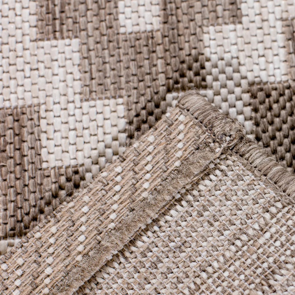 Dywan Modern Rhombs mink/beige 120x170cm