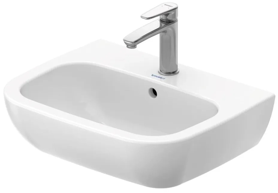 Duravit 23105500002 - Umywalka wisząca D-CODE 55x43 cm, ceramika / biały połysk