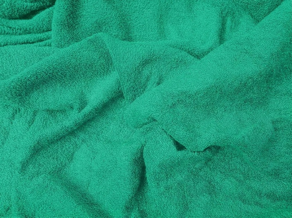 PrzytulneMieszkanie.pl Frotte prześcieradło PREMIUM miętowe 200x220 cm