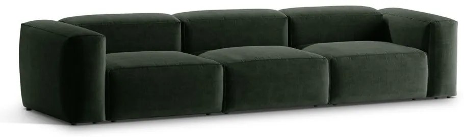 Zielona sofa 364 cm Bergano – Cosmopolitan Design