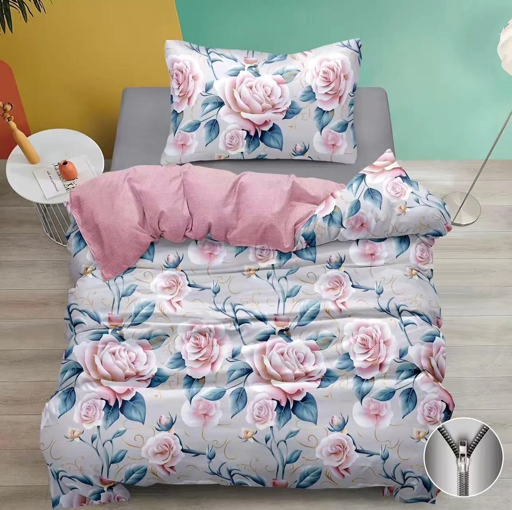 PrzytulneMieszkanie.pl PrzytulneMieszkanie.pl Bawełniana pościel ROSANOVA kolorowa Rozmiar pościeli: 70 x 90 cm | 140 x 200 cm