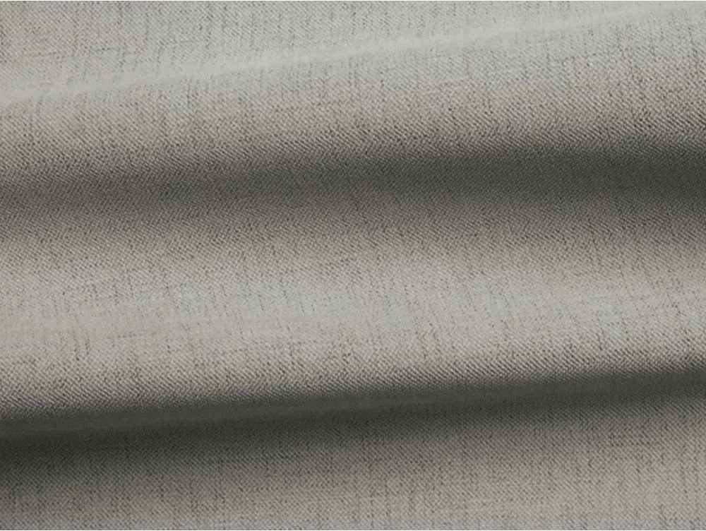 Jasnoszare krzesło z litego drewna Niu – Makamii