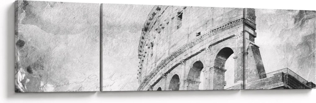 Obraz - Vintage pocztówka miasta N⁰1 (170x50 cm)