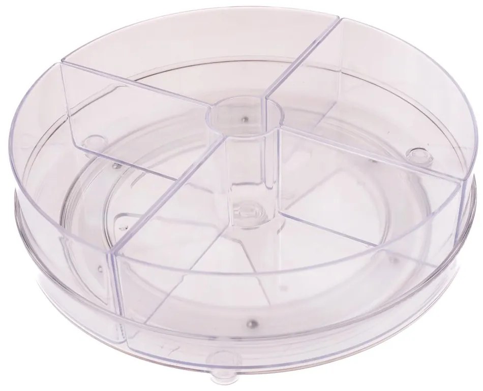 Plastikowy organizer łazienkowy obrotowy – Casa De Engel