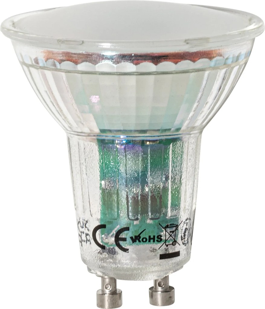 Zestaw 5 żarówek LED GU10 z czujnikiem zmierzchu 3W 200 lm 2700K