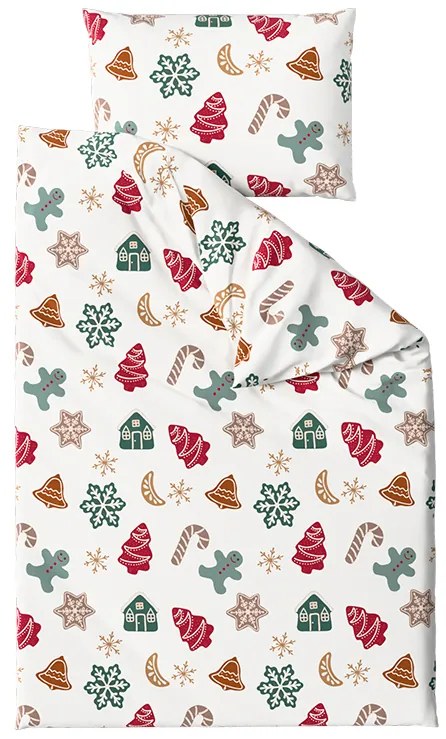 PrzytulneMieszkanie.pl PrzytulneMieszkanie.pl Pościel bawełniana HOLLY, biała Rozmiar pościeli: 70 x 90 cm | 140 x 220 cm