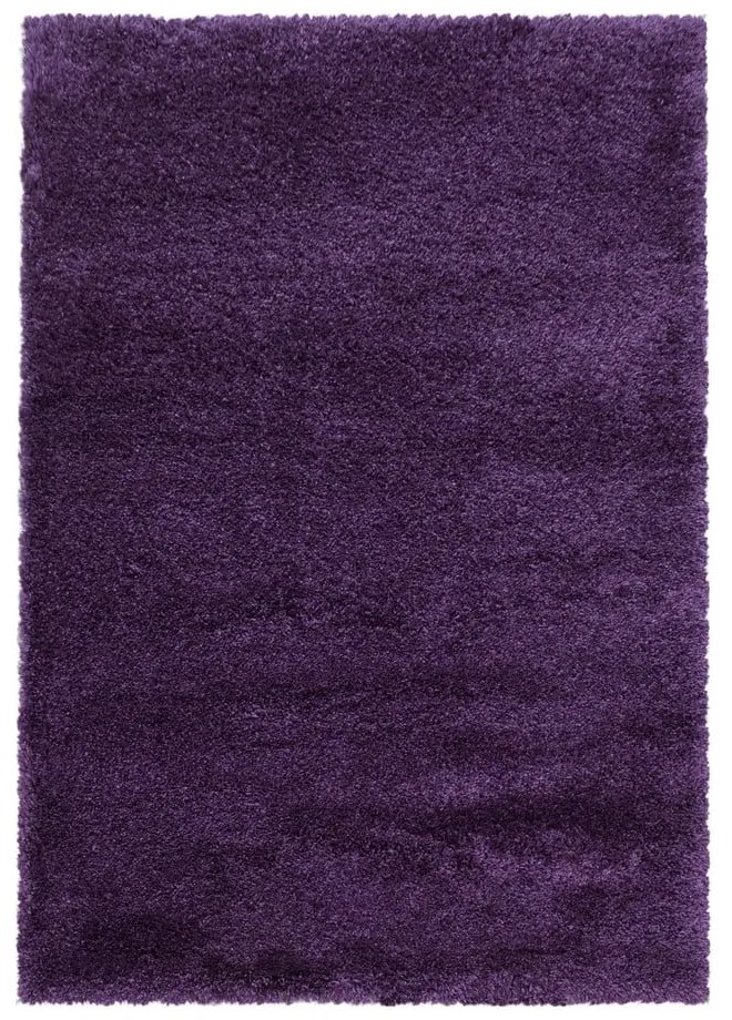 Ciemnofioletowy dywan 60x110 cm Fluffy – Ayyildiz Carpets