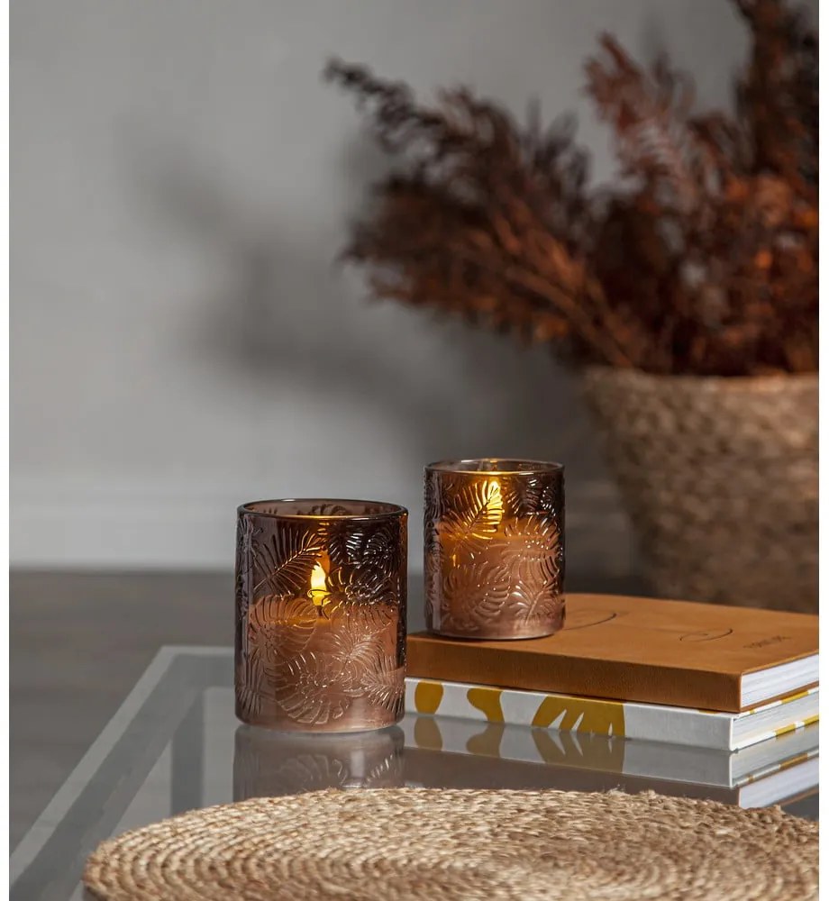 Świeczka LED (wys. 12,5 cm) Flamme Leaf – Star Trading