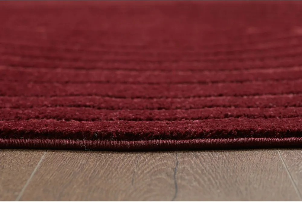 Bordowy dywan 160x230 cm Pebble – ESTE