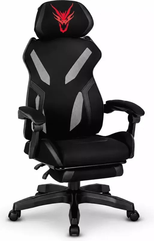 Gamingowy fotel obrotowy Naster z mechanizmem multiblock