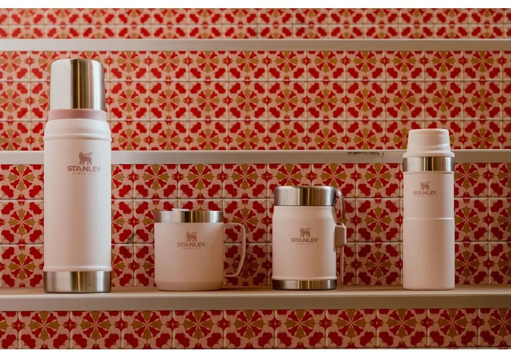 Jasnoróżowy termos na jedzenie ze stali nierdzewnej Legendary Classic Rose Quartz – Stanley