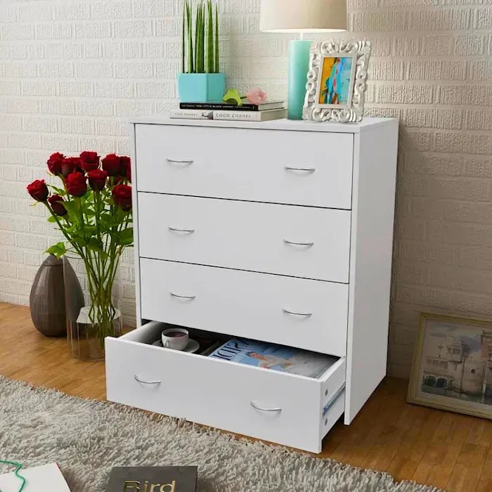 Biała minimalistyczna komoda mat Z0-G58