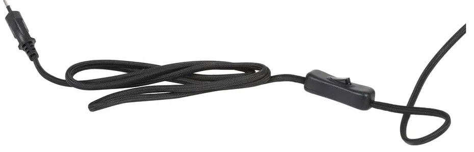 Czarna lampa stołowa (wysokość 34 cm) Monkey – Light & Living