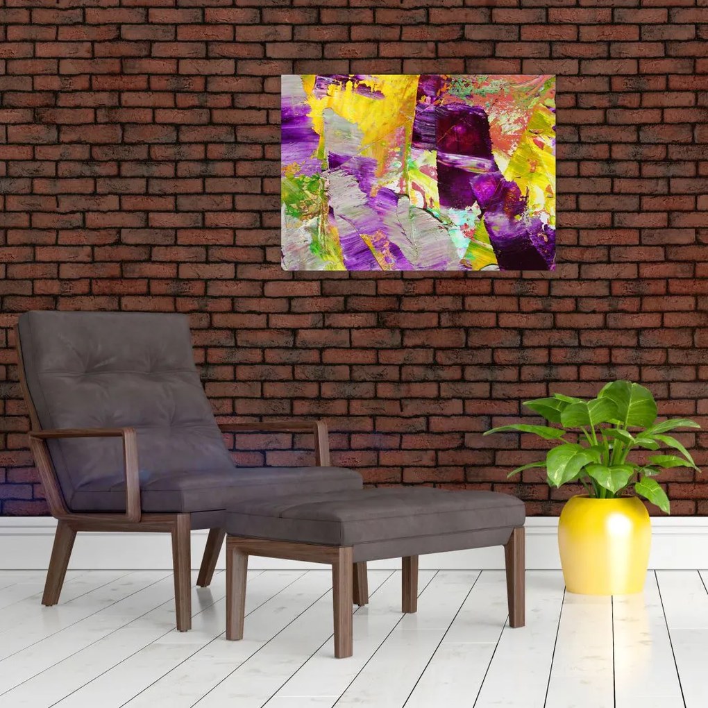 Obraz abstrakcji - malarstwo (70x50 cm)