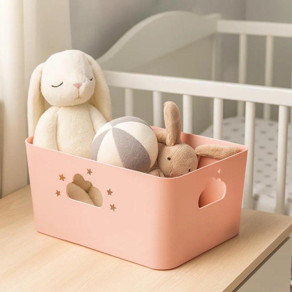 Pojemnik na zabawki SKY, 34,5 x 25 x 15  cm