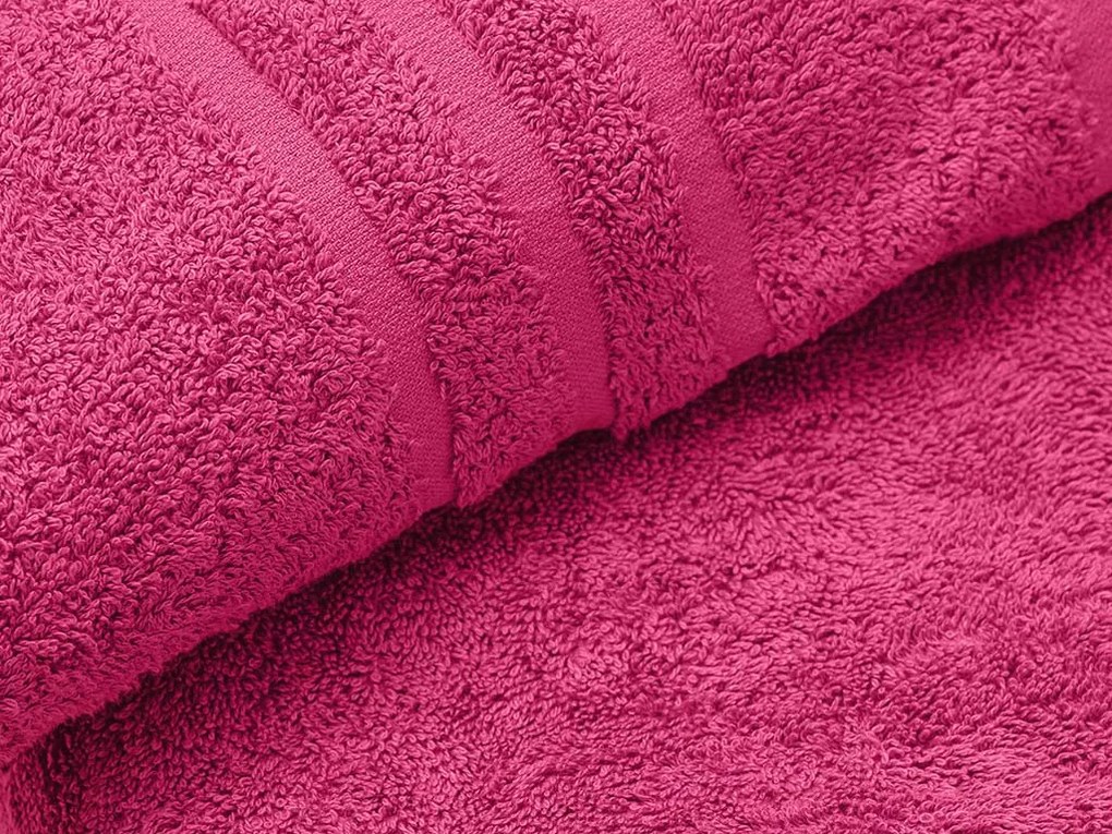 Ręcznik kąpielowy Comfort Maxi 100x180 cm purpurowy, 100% bawełna
