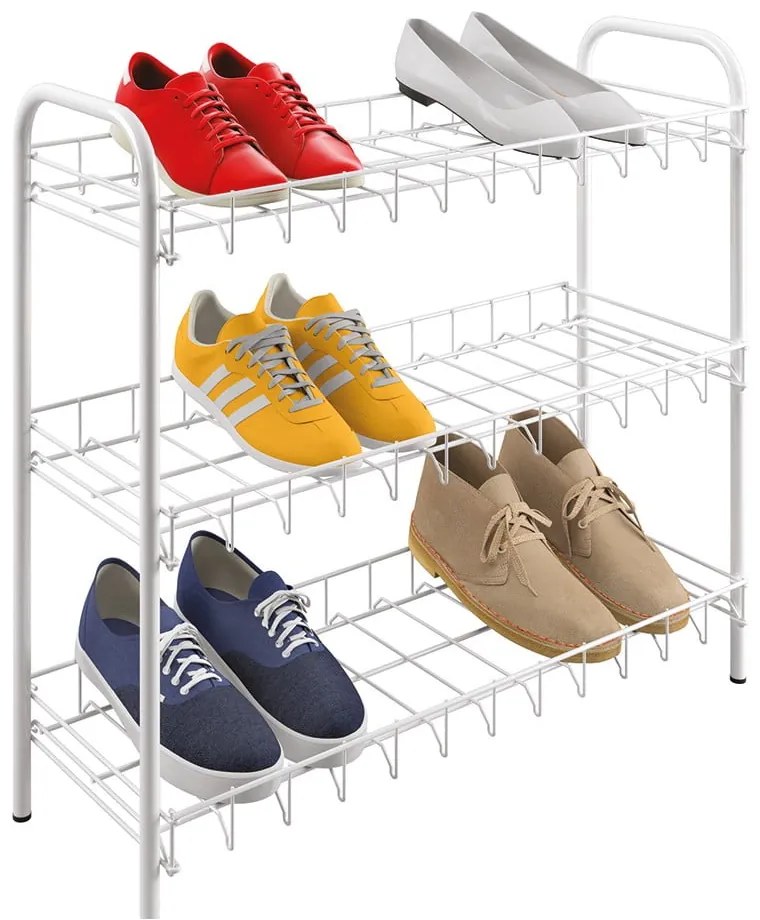 3-poziomowy regał na buty Metaltex Shoe Rack