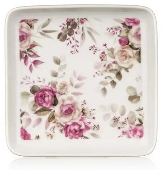 Taca ceramiczna Banquet Rose 16 x 16 x 1,8 cm