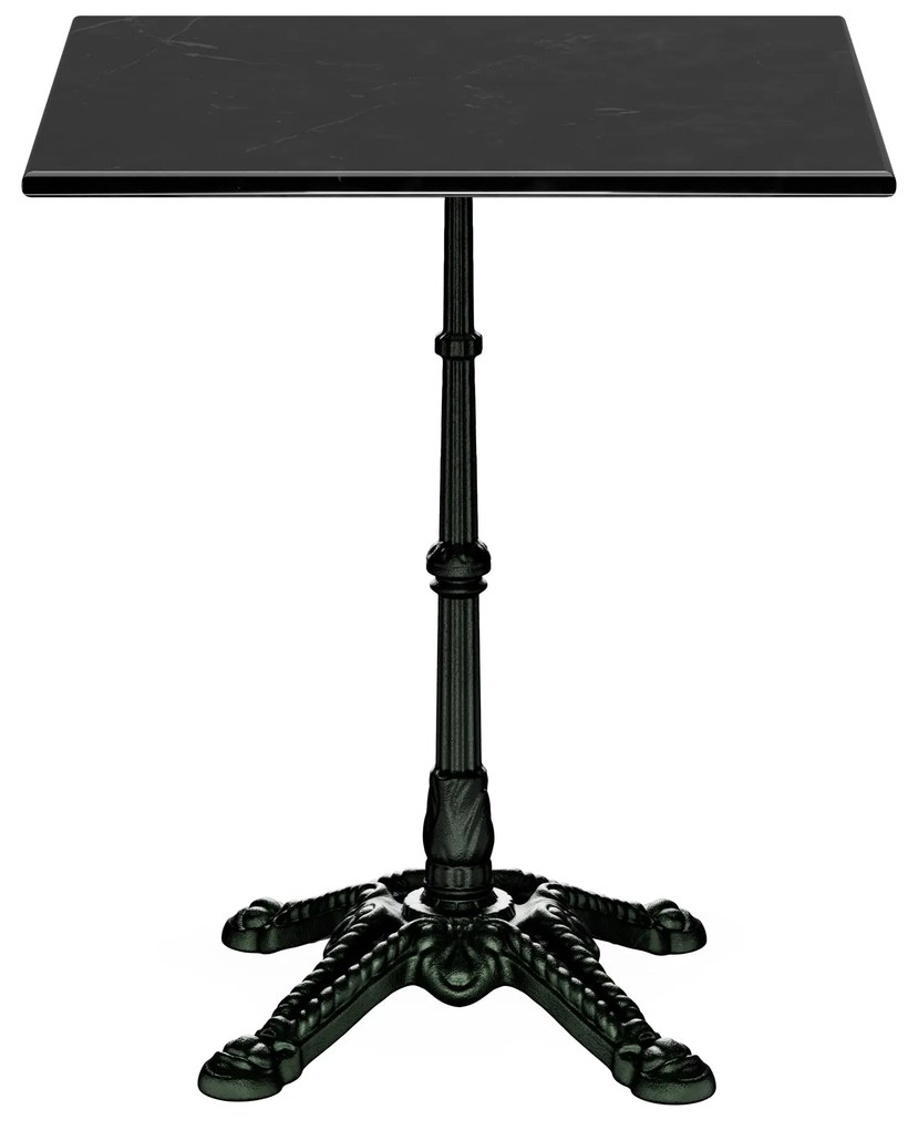 Blumfeldt Patras stolik bistro z marmurowym blatem 60 x 60 cm