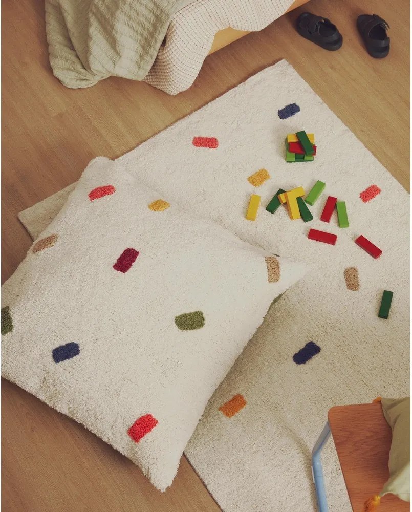 Kremowy bawełniany dywan dziecięcy 90x150 cm Epifania – Kave Home