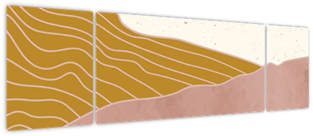 Obraz - Wschód słońca (170x50 cm)