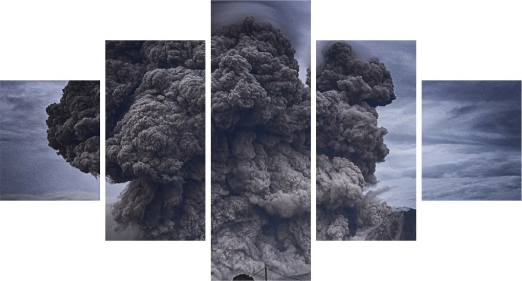 Obraz - Erupcja wulkanu (125x70 cm)