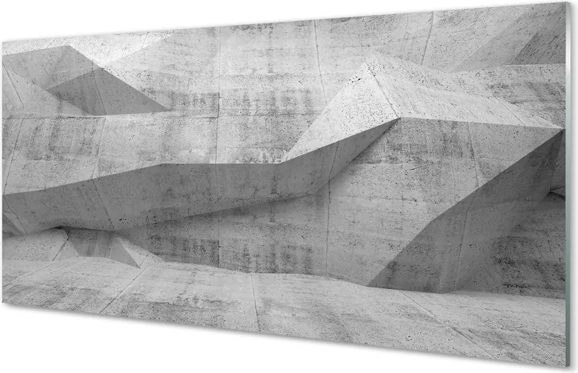 Panel nad Blat Kuchenny Abstrakcyjna Fuzja Betonu i Kamienia