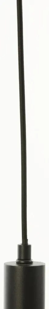 Szara lampa sufitowa z szklanym kloszem ø 21 cm Lekar – Light & Living
