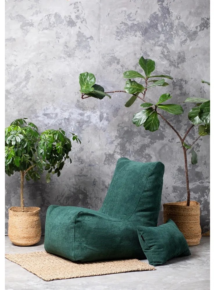 Kremowy worek do siedzenia z materiału bouclé Seat Lounge – SLOWDOWN
