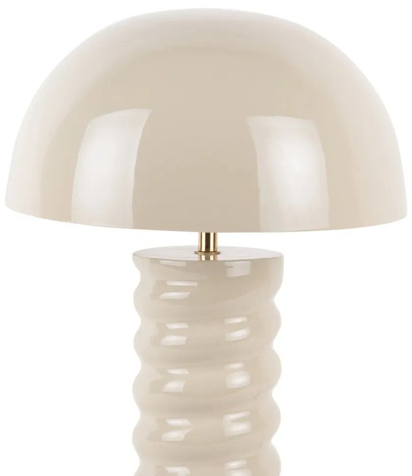 Szara lampa stołowa (wysokość 45 cm) Gracio – Leitmotiv
