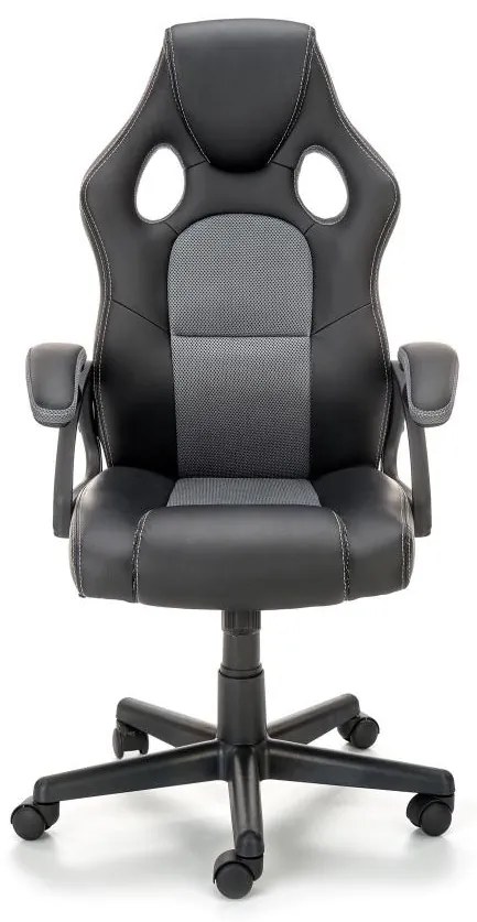 Krzesło biurowe KENU czarne/szare