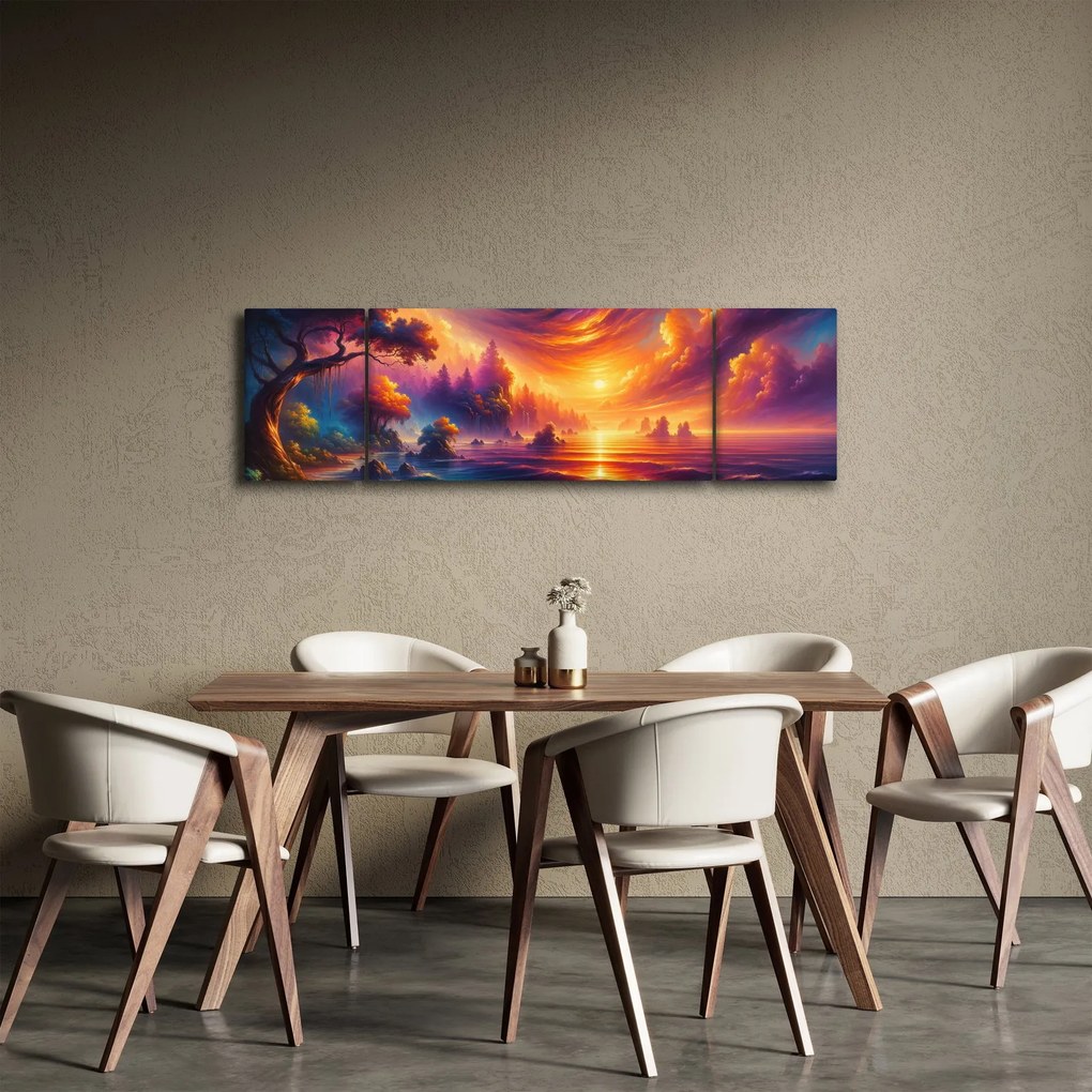 Obraz - Magiczny świat (170x50 cm)