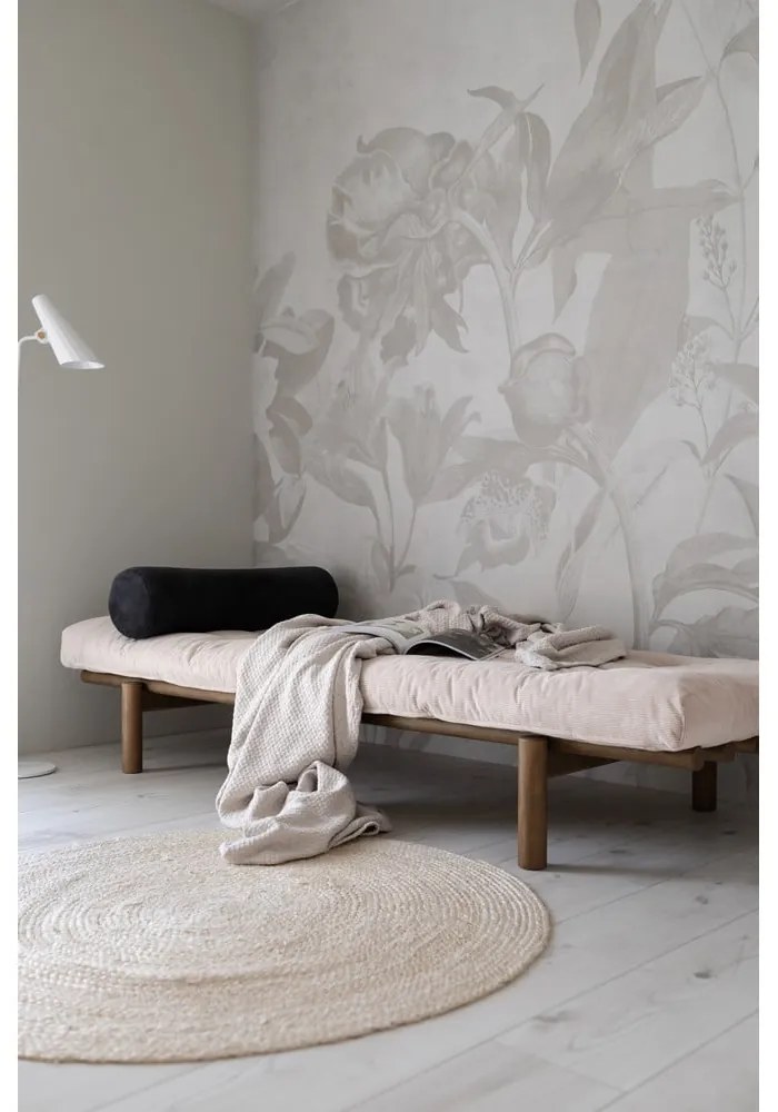 Musztardowe łóżko Next – Karup Design