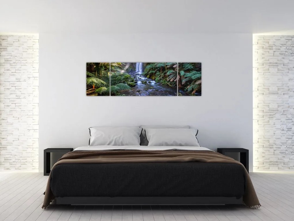 Obraz australijskiego lasu deszczowego (170x50 cm)