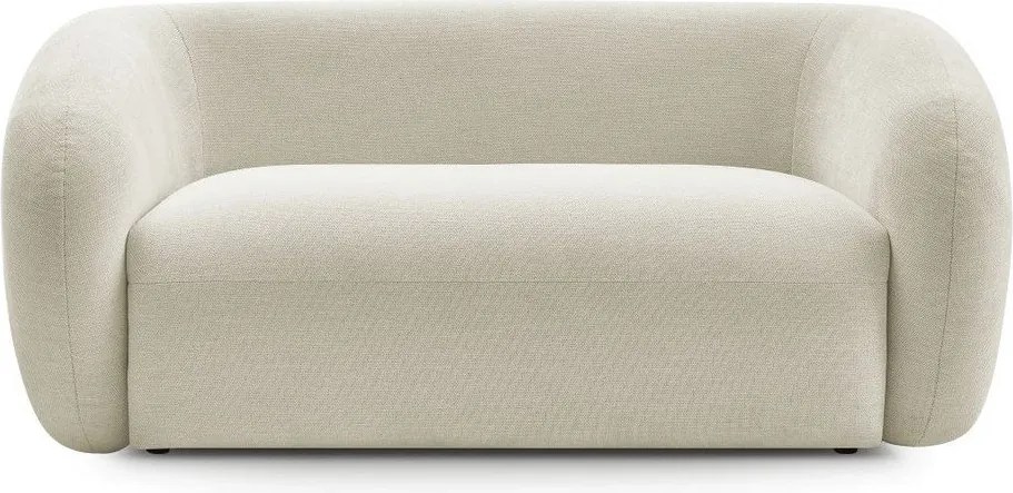 Beżowa sofa z tkaniny szenilowej 160 cm Celine – Bobochic Paris