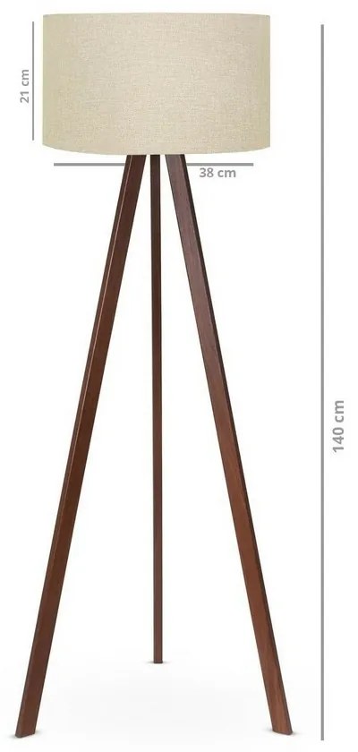 Lampa podłogowa AYD - 2581 Beige