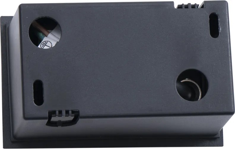 Nowoczesna Lampa Ścienna Wpuszczana Czarna 11.5cm z LED IP65 - Trem