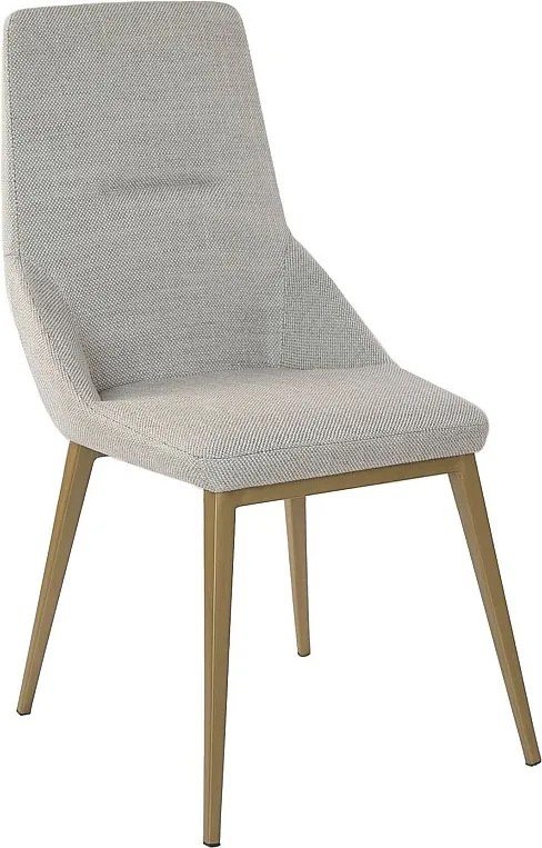 Jasnoszare krzesło z tkaniny 4132 ANGEL CERDA