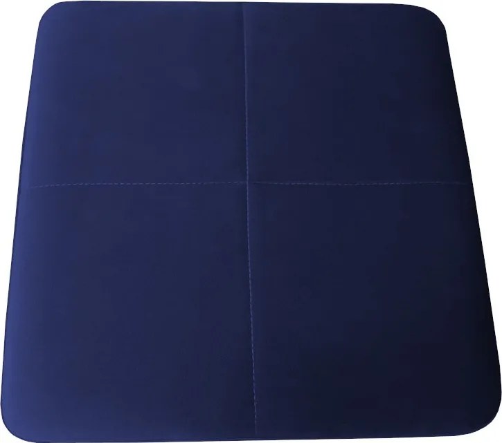 Taboret KLASYK tkanina Welur stelaż metalowy : Kolor Stelaża - Czarny , Kolor tkaniny - VELVET - MG16, Typ tkaniny - Velvet, Wysokość - 60 cm