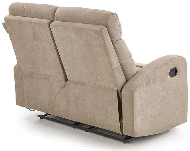 Podwójna beżowa sofa rozkładana Gliko W7-C67