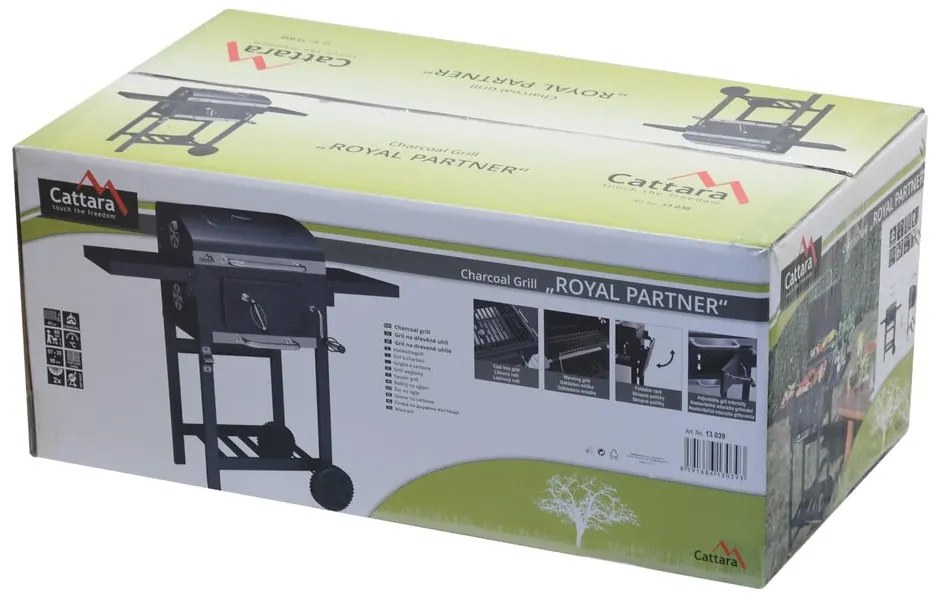 Grill na węgiel drzewny Royal Partner – Cattara