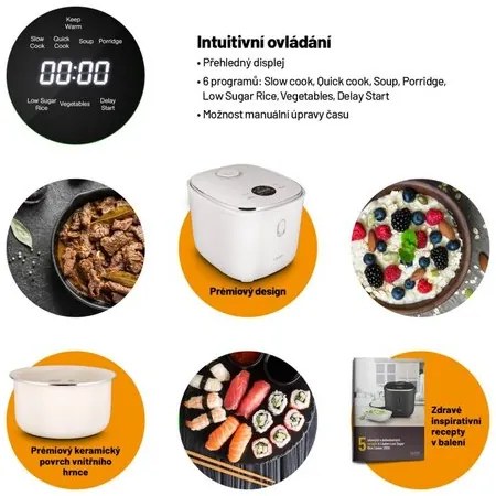 Lauben Low Sugar Rice Cooker 3000WT