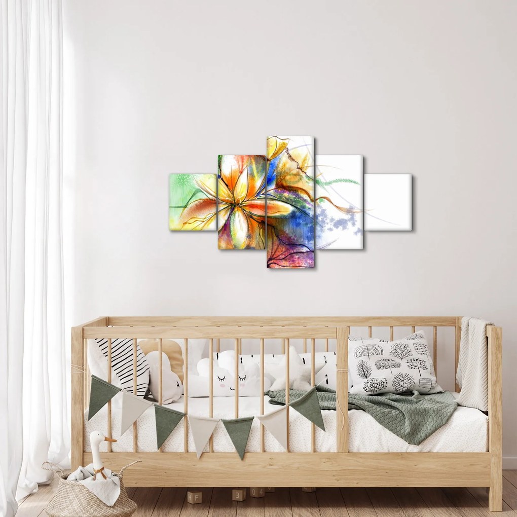 Obraz - Kwiat (125x70 cm)