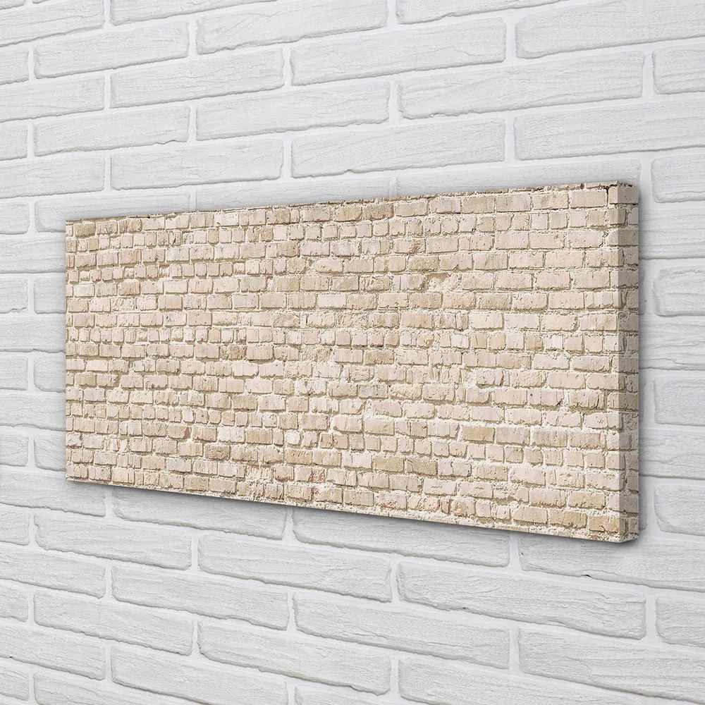 Obraz na płótnie Surowy Akcent Ceglany