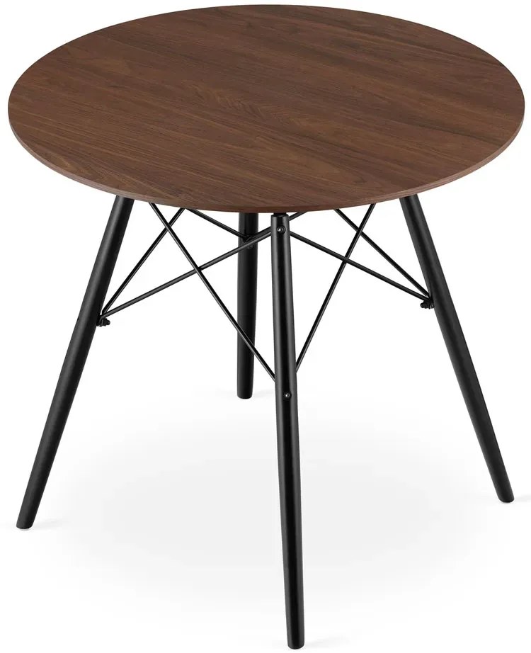 Skandynawski stół kuchenny 80 cm jesion - Fivi 7X