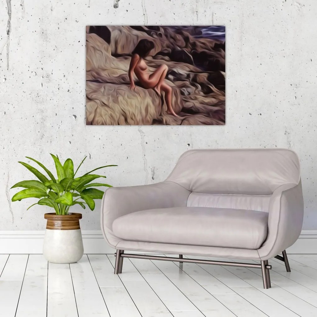 Obraz - Obraz kobiety (70x50 cm)