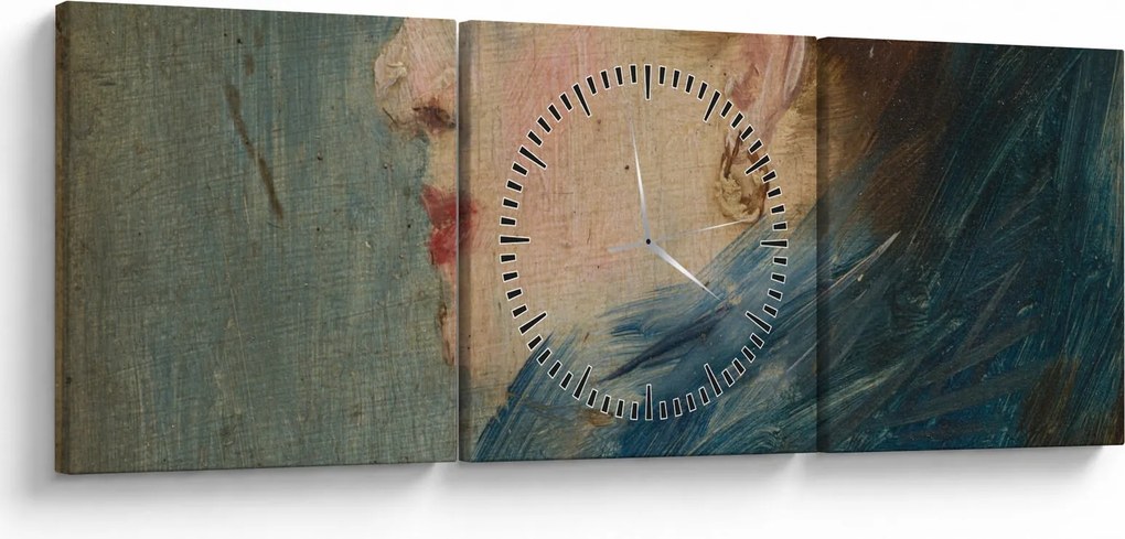 Obraz - Edouard Manet, Portrait of a Lady, reprodukcje (z zegarem) (90x30 cm)