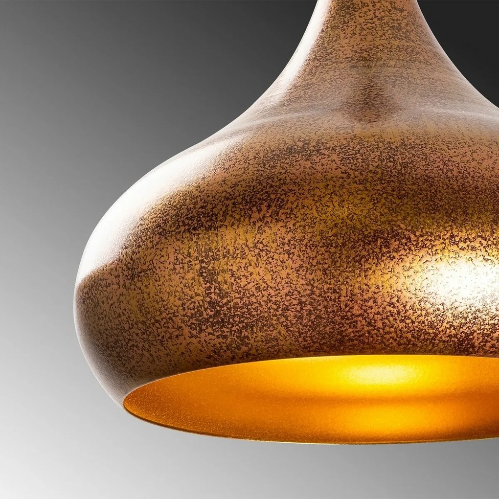 Lampa wisząca Muba - 11550, miedziana